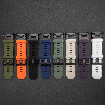 Samsung Galaxy Watch Ultra & Ultra 2 Rugged Silicone Band, No Gaps