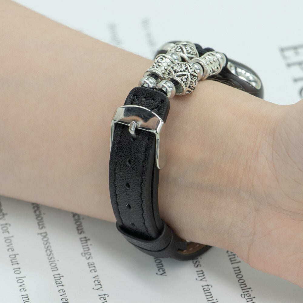 Leather Retro Apple Watch Band Series 11/10/9/8/7/6/5/4/ SE / Ultra 1/2/3