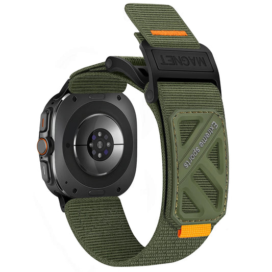 Samsung Galaxy Watch Ultra & Ultra 2 Nylon Band, Magnetic Buckle