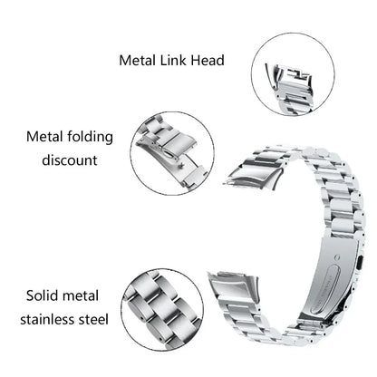 Stainless Steel Strap for Fitbit Charge 6 5 - Metal Band