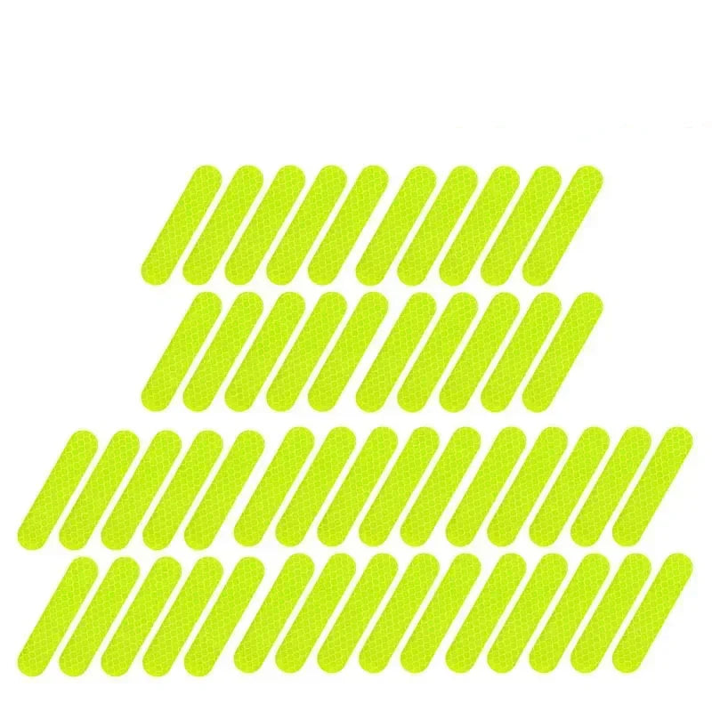 Helmet Warning Reflective Stickers Night Safety Driving