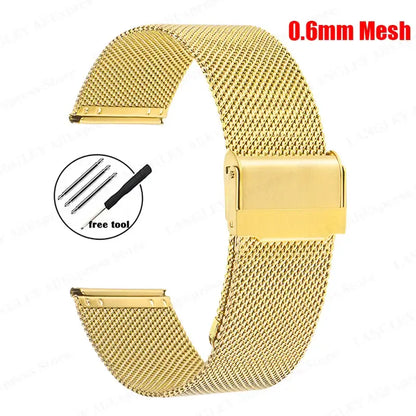 Huawei Watch & Watch GT Milanese Mesh Band with Adjustable Clasp