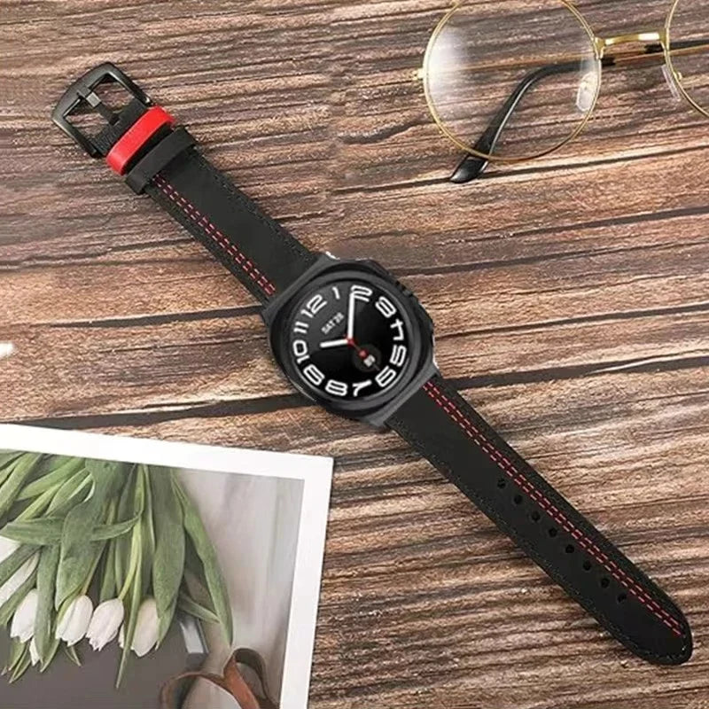 Samsung Galaxy Watch Ultra & Ultra 2 No-Gap Leather Band