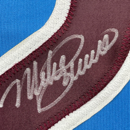 Framed Autographed/Signed Mike Schmidt 35x39 Philadelphia Retro Blue Baseball Jersey JSA COA
