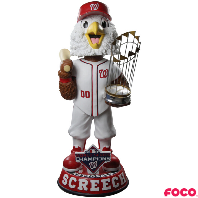 Washington Nationals 2019 World Series Champions Bobbleheads