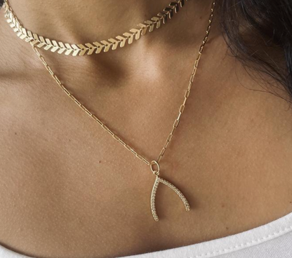 Leafly Wishbone Set