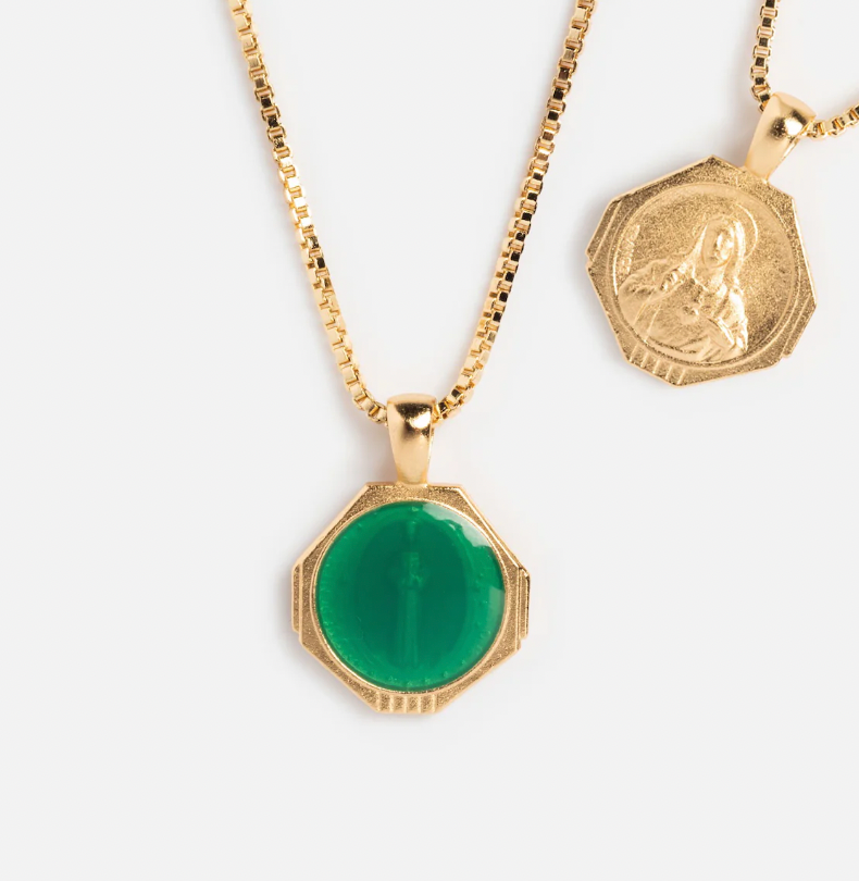 Seafoam Sofia Pendant Necklace