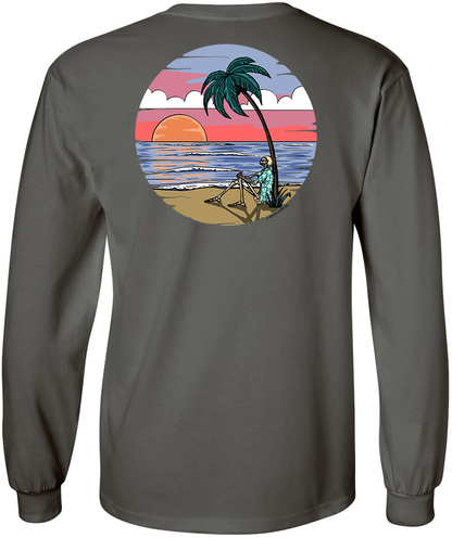 Koloa Skeleton Palm Long Sleeve T-Shirt