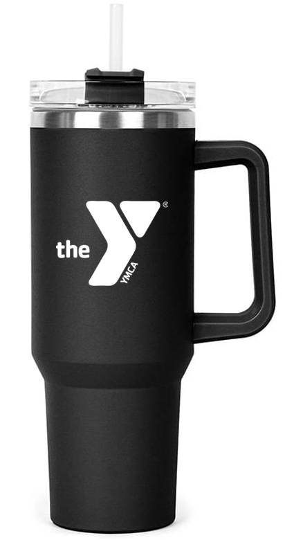 40 oz Tumbler with Straw and Twist Lid