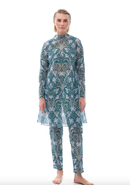 Irises Tunic with or without Hood