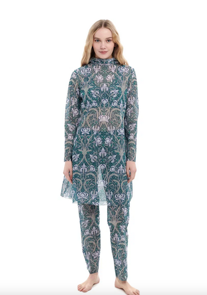 Irises Tunic with or without Hood