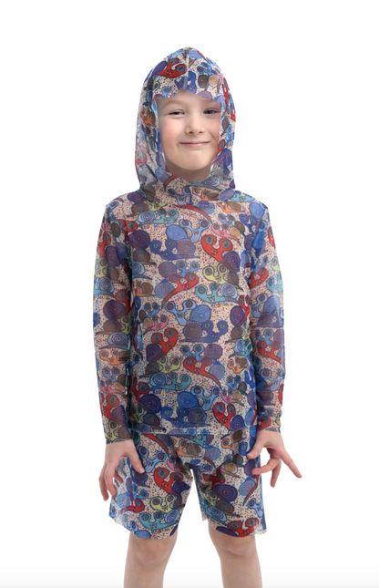 Kid's Smart T-shirt SNAILS for Boys & Girls