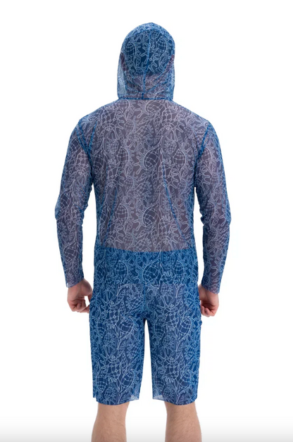 Men's Smart T-shirt with Hood SPF protection SHELLS