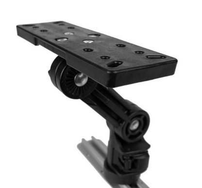Rectangle Fish Finder Mount  with track Mount - YakAttack - Triathlete Store