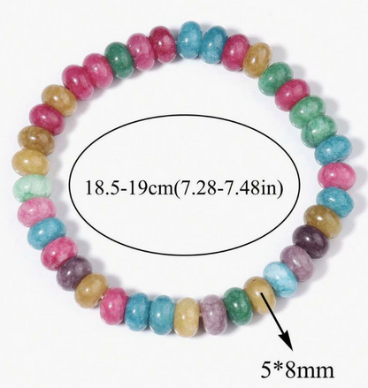 Multi-Color Tourmaline Wish Bracelet