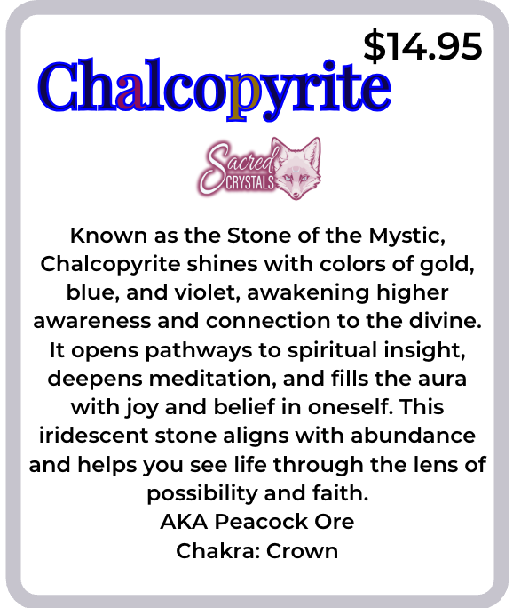 Rough Chalcopyrite – Raw Stone from Mexico