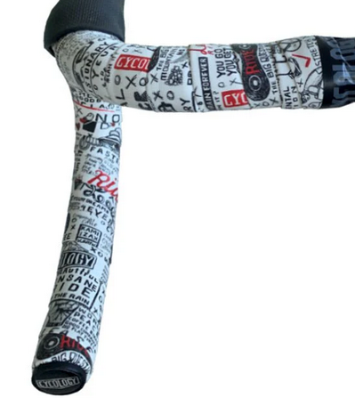 Cycology - Graffiti Handlebar Tape White