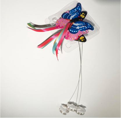 Caroline's Cats Fluttering Butterfly Cat Toy Refill, Replacement Butterflies, Fits All for Paws, Potaroma, Other Brands