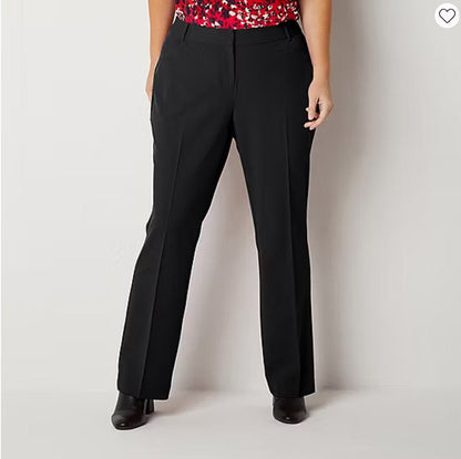 Liz Claiborne Women's Audra Trouser Mid-Rise