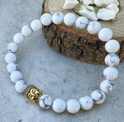 Handmade Gemstone Buddha Bracelets