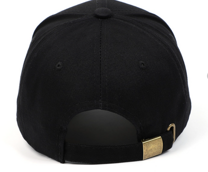 🌈 Pride Heart Embroidered Baseball Cap – Unisex Adjustable Hat (Lots of Color Choices!)