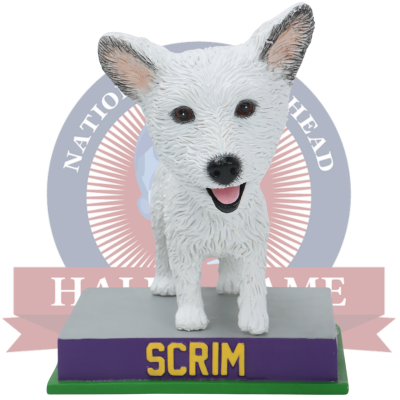 Scrim Bobblehead