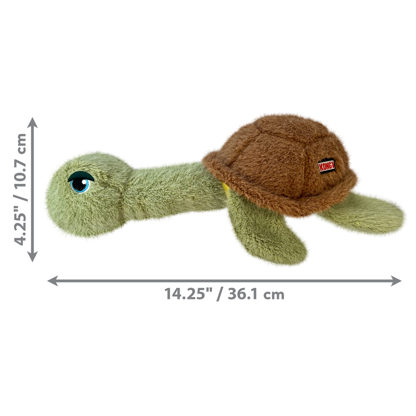 Kong Scruffs Turtle Medium/Large