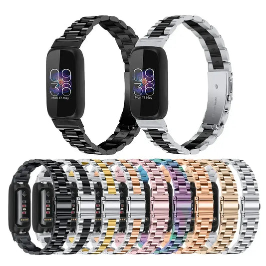 Fitbit Inspire 3 Stainless Steel Band – Premium Metal Strap