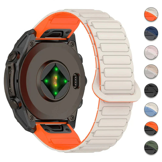 Garmin Fenix Silicone Magnetic Strap - Versatile & Comfortable