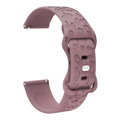 Samsung Galaxy Watch 7, 6, 5, 4 & FE Leopard Print Silicone Band