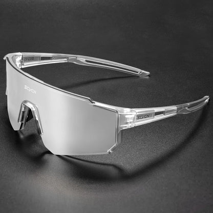 SCVCN New Outdoor Cycling Sunglasses Men Road Driving Bike Glasses Sports Mountain Climbing Women Bicycle Cycling UV400 Goggles