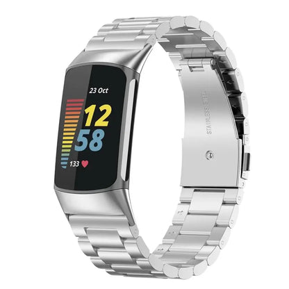 Fitbit Charge 5 6 Stainless Steel Band - Sleek Durable Design