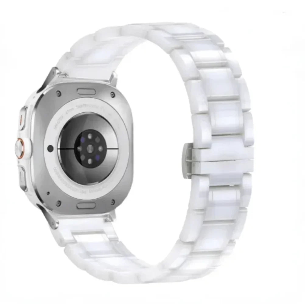 Samsung Galaxy Watch8, 9 & Ultra Ceramic Link Bracelet Band