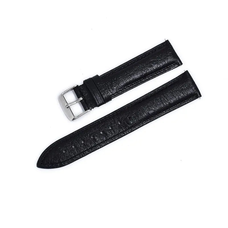 Samsung Galaxy Watch 7, 6, 5, 4 & FE Ostrich-Pattern Leather Band
