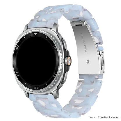 Samsung Galaxy Watch8, 9 & Ultra Resin Link Band, 40 Patterns
