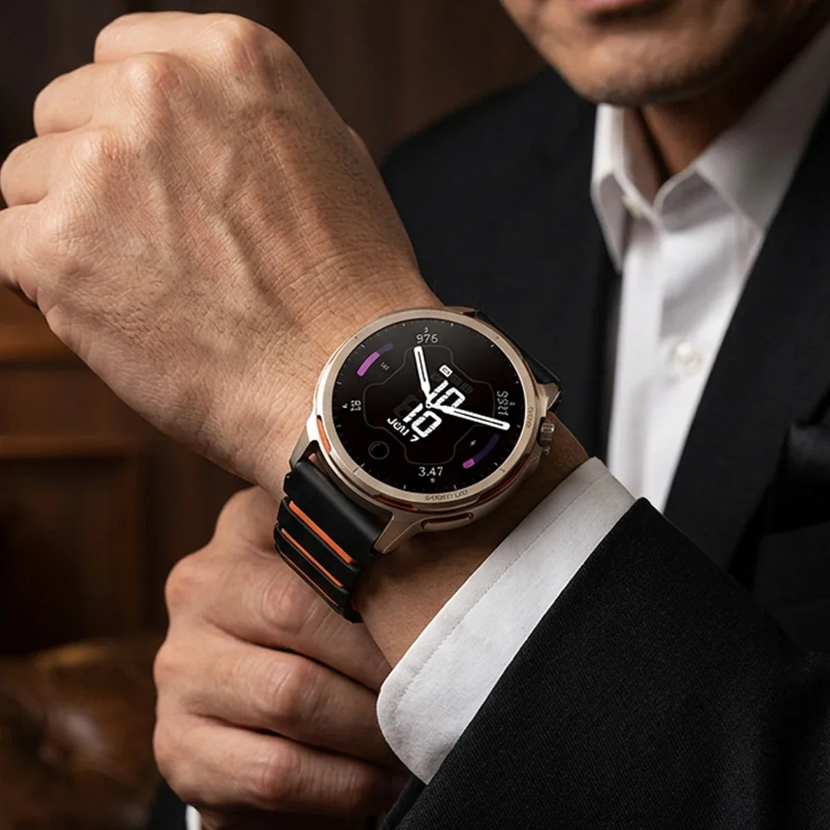Samsung Galaxy Watch8, 9 & Ultra Magnetic Silicone Loop Band