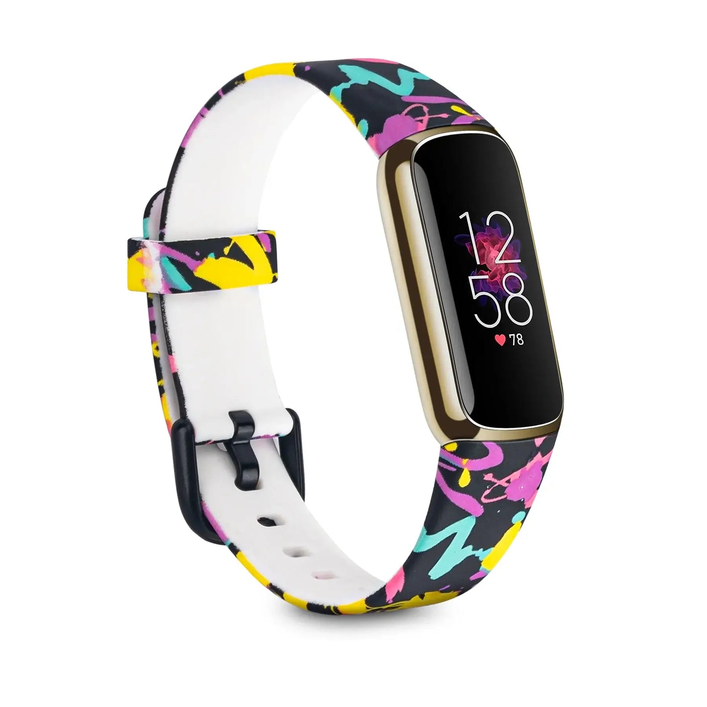 Fitbit Luxe Silicone Bands - Comfortable Vibrant Straps