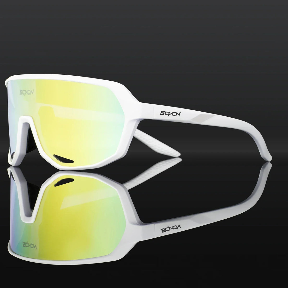 Scvcn Cycling Glasses Photochromic Mens Bike Sunglasses for Mountain Bicycle Eyewear Cycle Goggles Sports UV400 Polarized MTB
