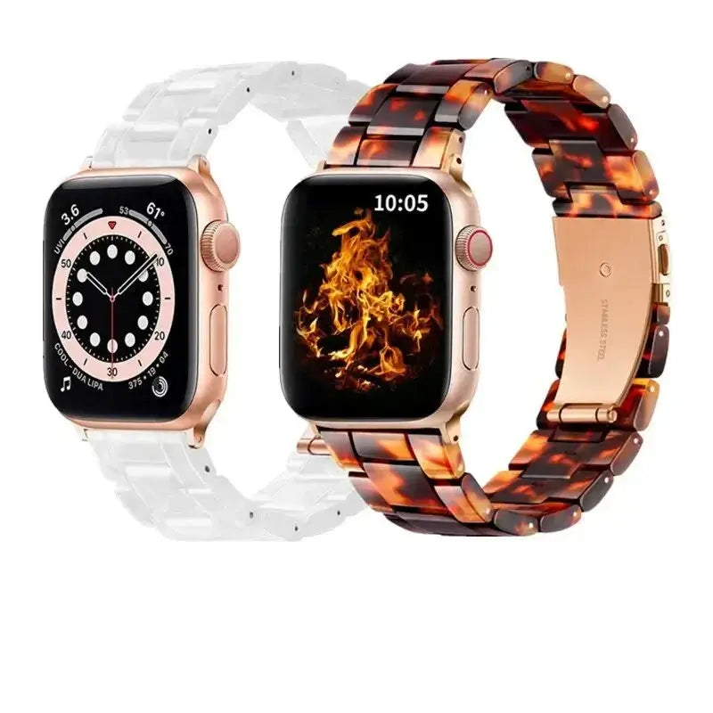 Apple Watch Resin Strap - Stylish Durable Modern Design
