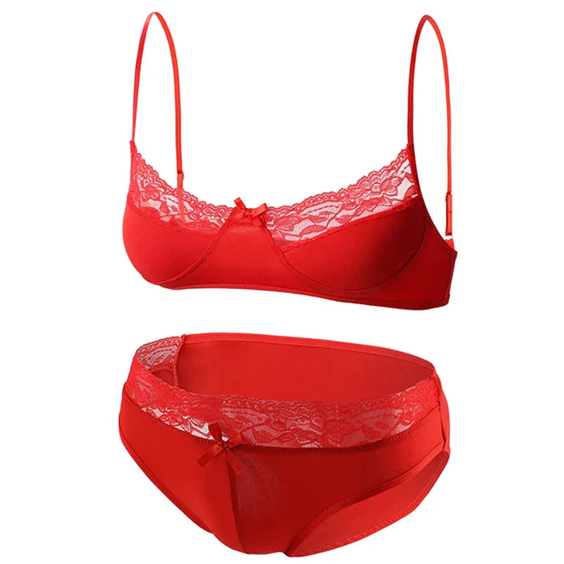 Men's Sexy Lace Bra Bikini Clever-MenMode