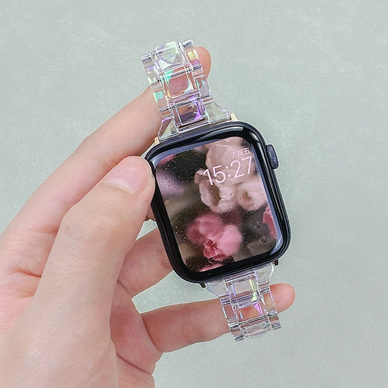 Apple Watch Resin Band Series 11/10/9/8/7/6/5/4/ SE / Ultra 1/2/3