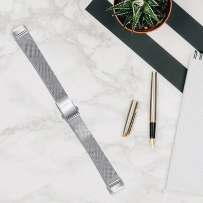 Fitbit Inspire 3 Thin Stainless Steel Band – Sleek Minimalist Metal Strap