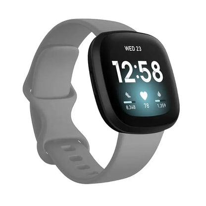 Fitbit Versa & Sense Silicone Band - Durable Stylish Straps