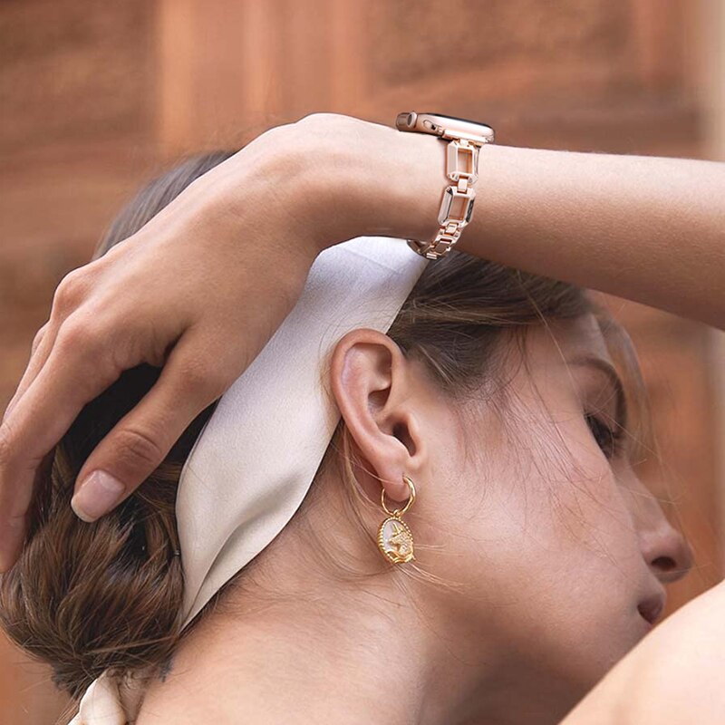 Luxury Women Apple Watch Jewelry Series 11/10/9/8/7/6/5/4/ SE / Ultra 1/2/3