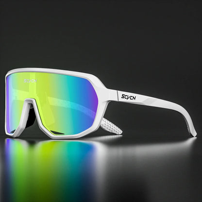 Scvcn Photochromic Sunglasses Cycle Glasses for Men Sun Mountain Bike Bicycle Cycling Eyewear Goggles Sports UV400 Polarized MTB