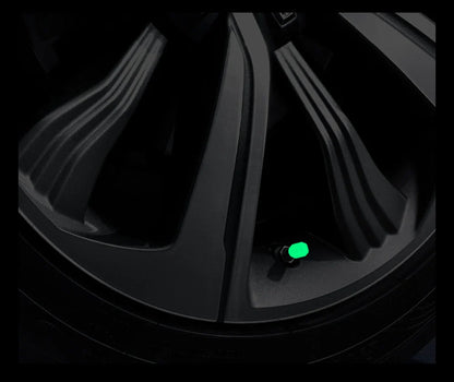 4PCS Luminous Valve Stem Caps