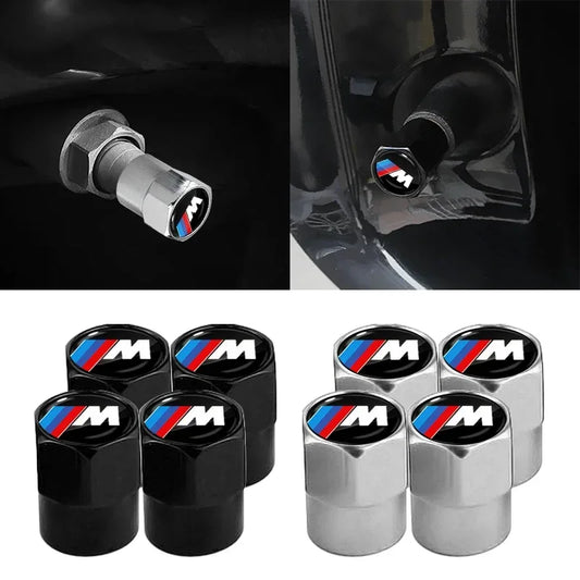 4PCS Aluminium Valve Stem Caps
