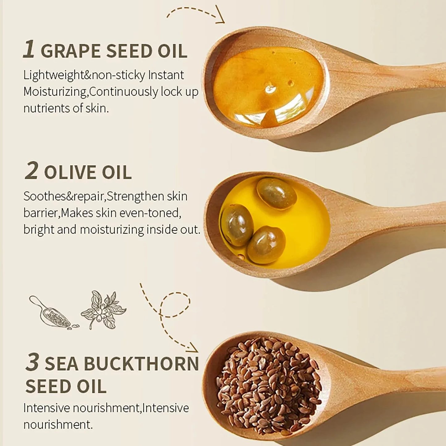 AILKE Vitamin C Moisturizing And Brightening Skin Tone Massage Essential Oil, Smooth, Soft Skin, For All Skin Types