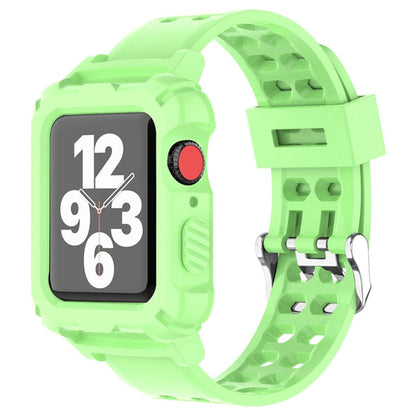 Silicone Strap +Case for Apple Watch Band/Strap