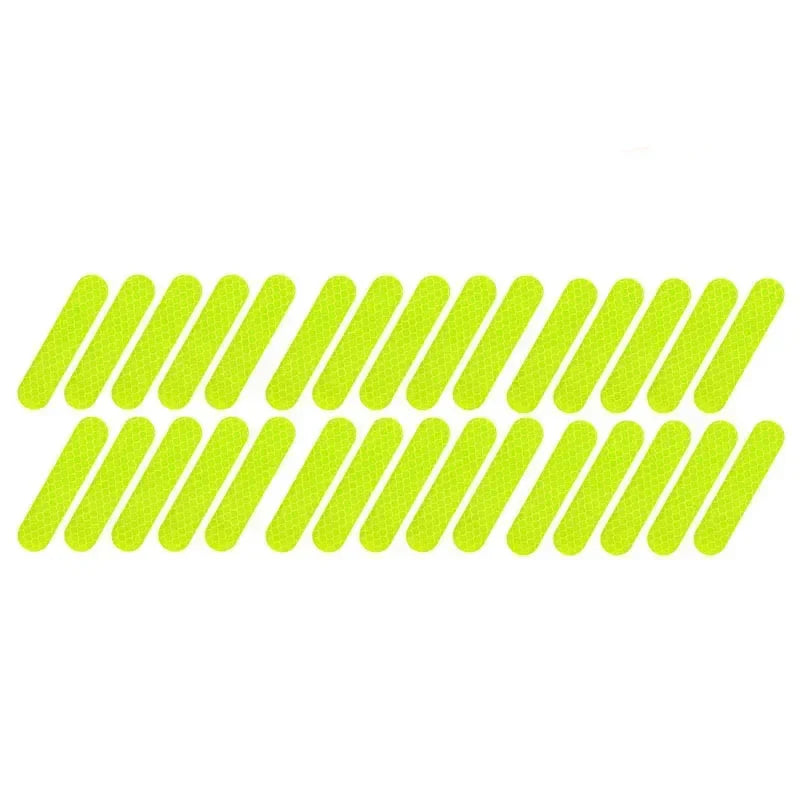 Helmet Warning Reflective Stickers Night Safety Driving